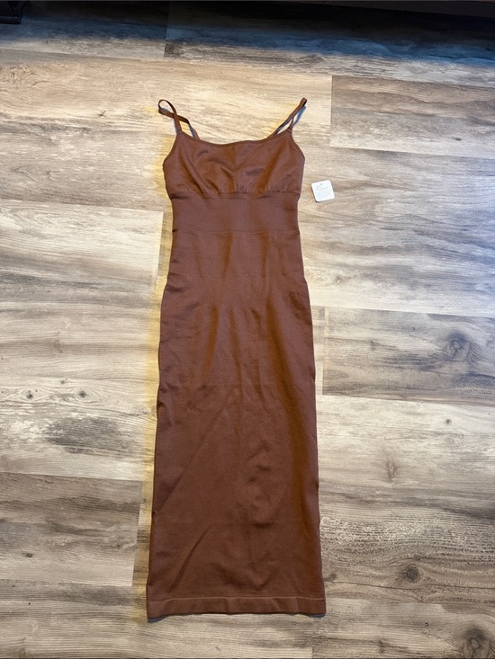 Amazon Dresses & Skirts - Brown Spaghetti-Strap Maxi Dress